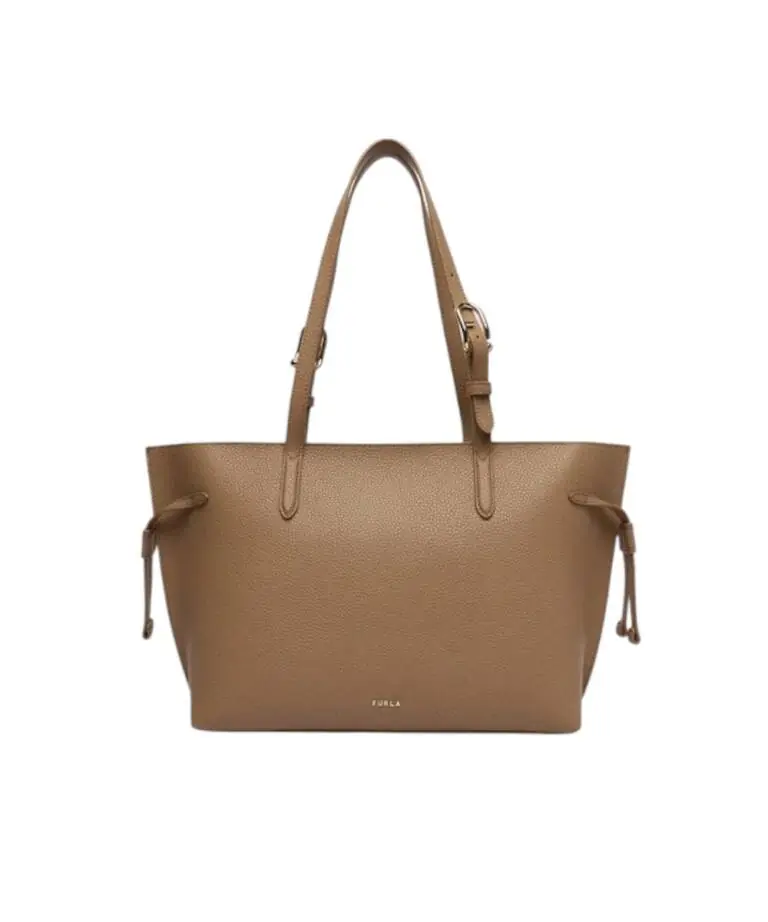 Furla - Γυναικεία Δερμάτινη Τσάντα Ώμου Ava M WB02069-BX4329-4619S Καφέ