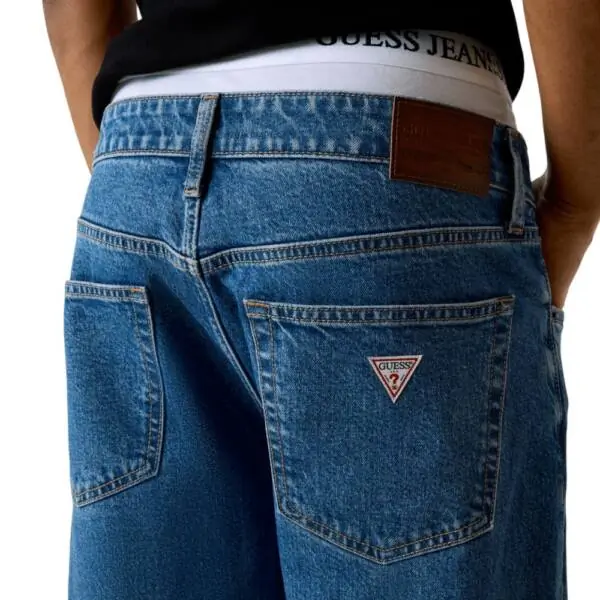 Guess - Ανδρικό Παντελόνι Τζιν G16 Straight M5YA1BD633A-IAMW Μπλε M5YA1BD633A-IAMW