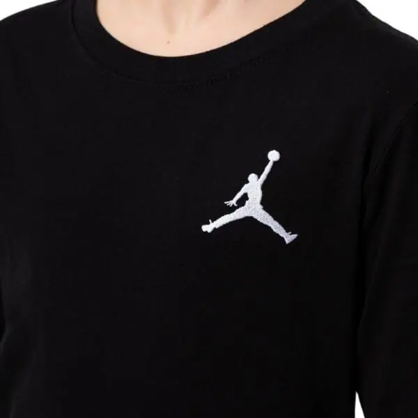 Jordan - Παιδική Μακρυμάνικη Μπλούζα Jdb Jumpman Air 95A903-023 Μαύρο 95A903-023