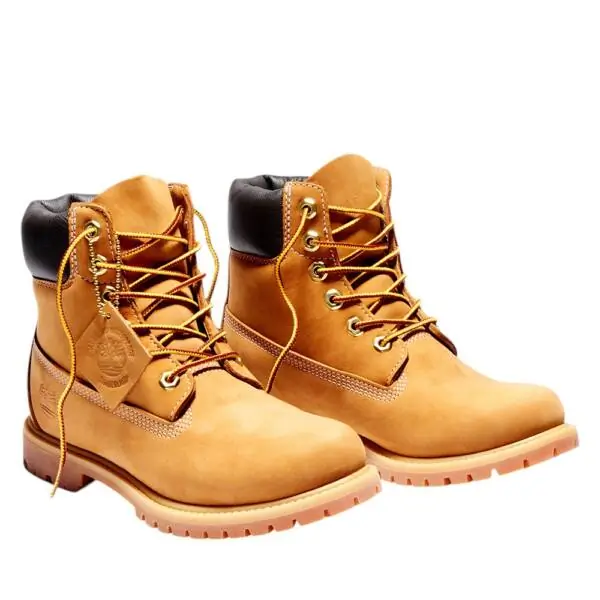 Timberland - Ανδρικά Αδιάβροχα Μποτάκια Premium 6-Inch TB110061-713 Κίτρινο TB110061713