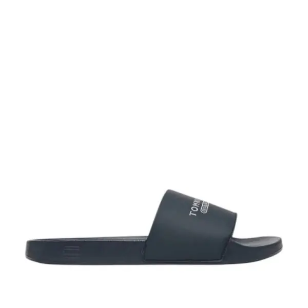 Tommy Hilfiger - Ανδρικές Παντόφλες Raised Pool Slide FM0FM05761-DW5 Μπλε Σκούρο