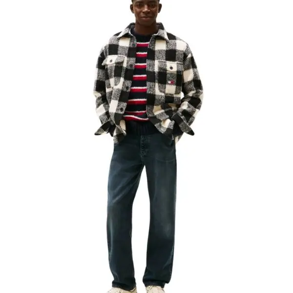 Tommy Hilfiger - Ανδρικό Παντελόνι Τζιν Sonny Regular Fit DM0DM23308-1BK Μπλε Σκούρο DM0DM23308-1BK