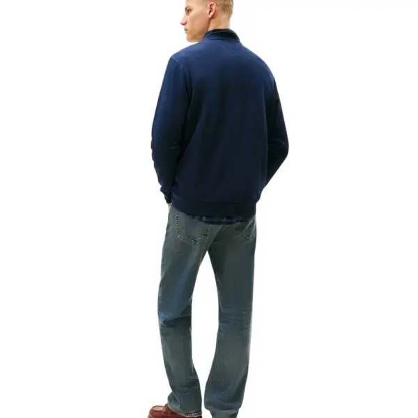 Tommy Hilfiger - Ανδρικό Φούτερ Tjm Entry Dna Play Regular Fit DM0DM22418-C1G Μπλε Σκούρο DM0DM22418-C1G