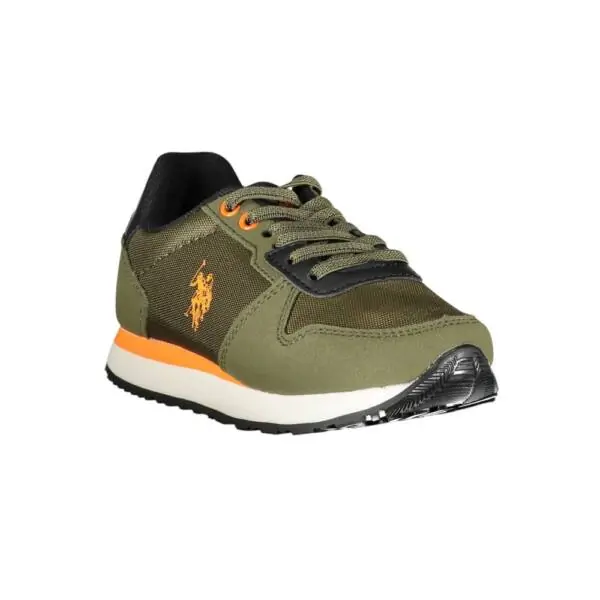 U.S. Polo Assn. - Παιδικά Sneakers Casual NOBIK011/KCNH1-MIL Πράσινο NOBIK011/KCNH1-MIL