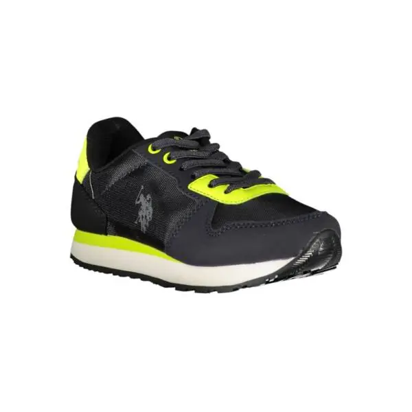 U.S. Polo Assn. - Παιδικά Sneakers Casual NOBIK011/KCNH1-DGR001 Μαύρο NOBIK011/KCNH1-DGR001