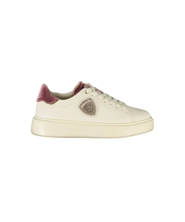Blauer - Γυναικεία Sneakers Venus 01 Vel F5VENUS01VEL-OLD Λευκό/Ροζ