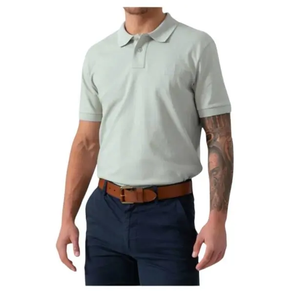 Hugo Boss - Ανδρικό Polo T-shirt Passenger Slim Fit 50507803-043 Πράσινο Ανοιχτό 50507803-043
