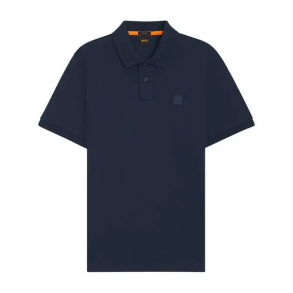 Hugo Boss - Ανδρικό Polo T-shirt Passenger Slim Fit 50507803-464 Μπλε Ναυτικό 50507803-464