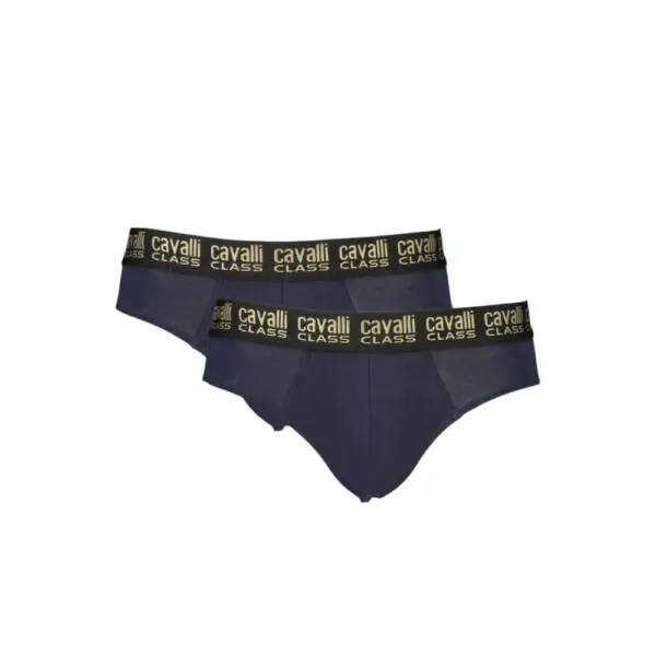 Cavalli Class - Ανδρικά Εσώρουχα Σλιπ 2Pack QXO01DJD003-04926 Μπλε QXO01DJD003-04926