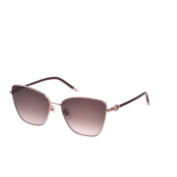 Furla - Γυναικεία Γυαλιά Ηλίου Silver & Brown Square SFU692-0A39 Χρυσό SFU692-0A39