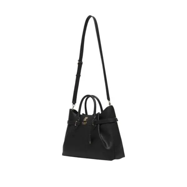 Guess - Γυναικεία Τσάντα Ώμου/Χειρός Yesba Saffiano HWBG7833070-BLA Μαύρο HWBG7833070-BLA