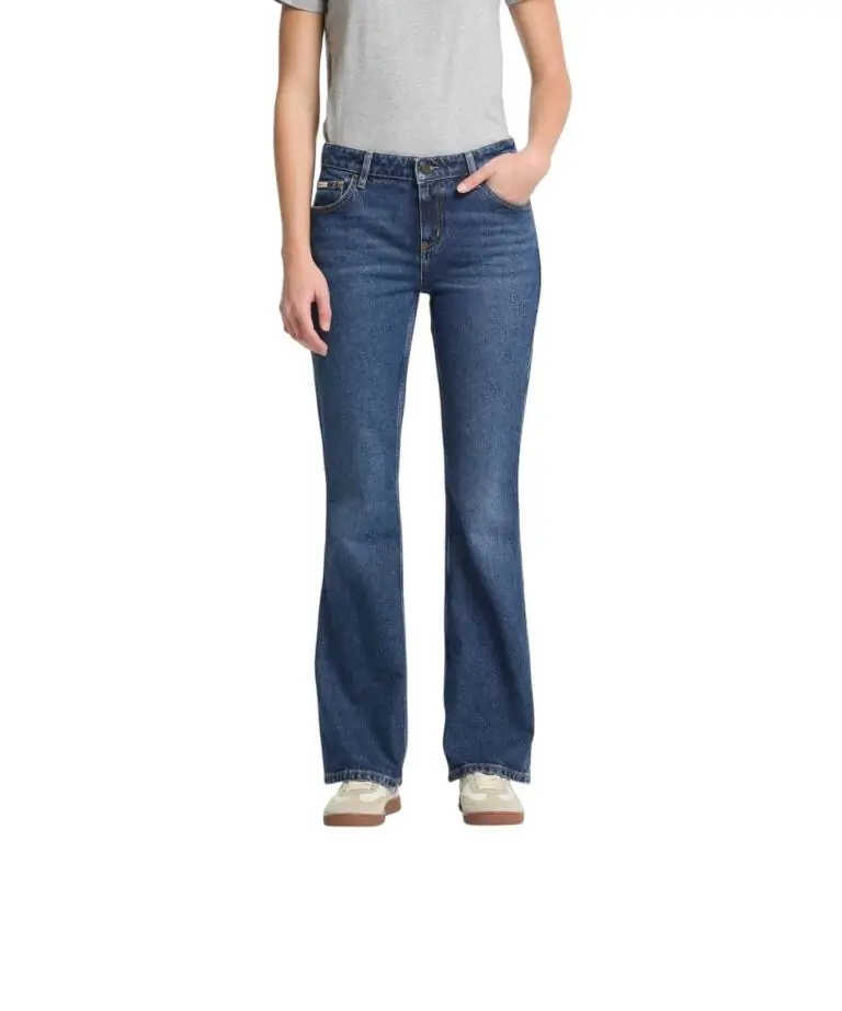 Guess - Γυναικείο Παντελόνι Τζιν Bootcut Jeans G09 Vintage Wash Flare W5RA1SD5M44-GJWM Μπλε
