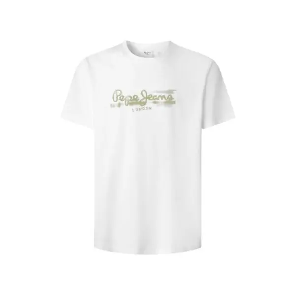 Pepe Jeans - Ανδρικό T-shirt Seasonal Logo Fantasy 3 PM5010292-800 Λευκό