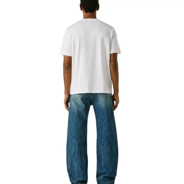 Pepe Jeans - Ανδρικό T-shirt Seasonal Logo Fantasy 3 PM5010292-800 Λευκό PM5010292-800