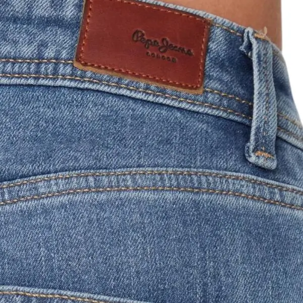 Pepe Jeans - Γυναικείο Παντελόνι Τζιν Violet Taper Fit PL20459182-000 Μπλε Ανοιχτό PL20459182-000
