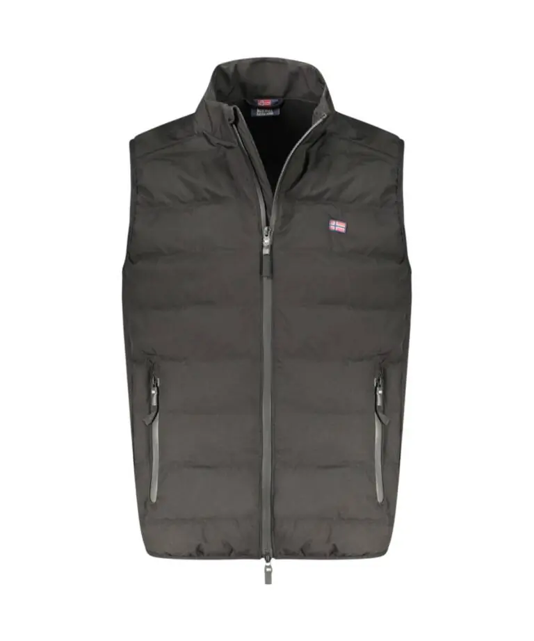 Norway Nautical School - Ανδρικό Αμάνικο Μπουφάν 859131-BLACK Μαύρο