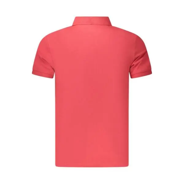 Timberland - Ανδρικό Κοντομάνικο T-shirt Polo Slim Fit Mε Λογότυπο Oyster River TB0A2BS1-N96 Κόκκινο TB0A2BS1N96