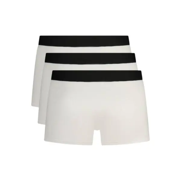Bikkembergs - Ανδρικά Μποξεράκια 3Pack BKK1UTR16TR-WHIASS Λευκό BKK1UTR16TR-WHIASS