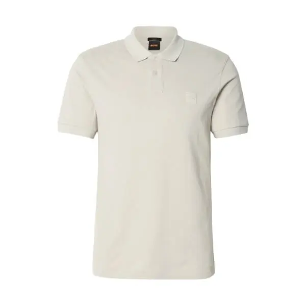 Hugo Boss - Ανδρικό Polo T-shirt Passenger Slim Fit 50507803-070 Μπεζ 50507803-070