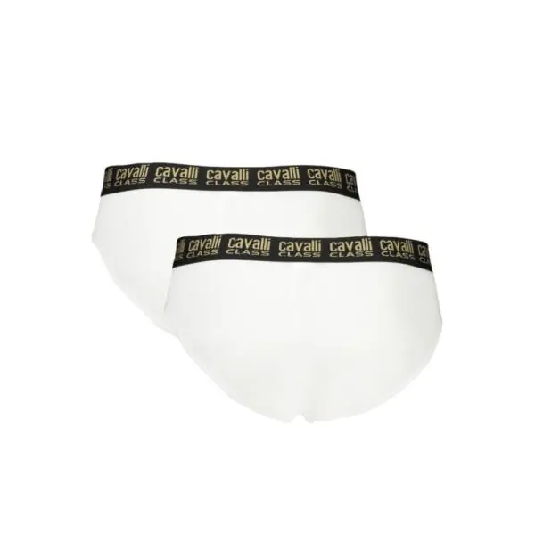 Cavalli Class - Ανδρικά Εσώρουχα Σλιπ 2Pack QXO01DJD003-00053 Λευκό QXO01DJD003-00053
