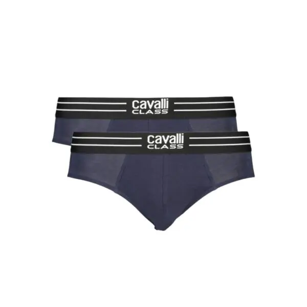 Cavalli Class - Ανδρικά Εσώρουχα Σλιπ 2Pack QXO01IJD003-04926 Μπλε QXO01IJD003-04926