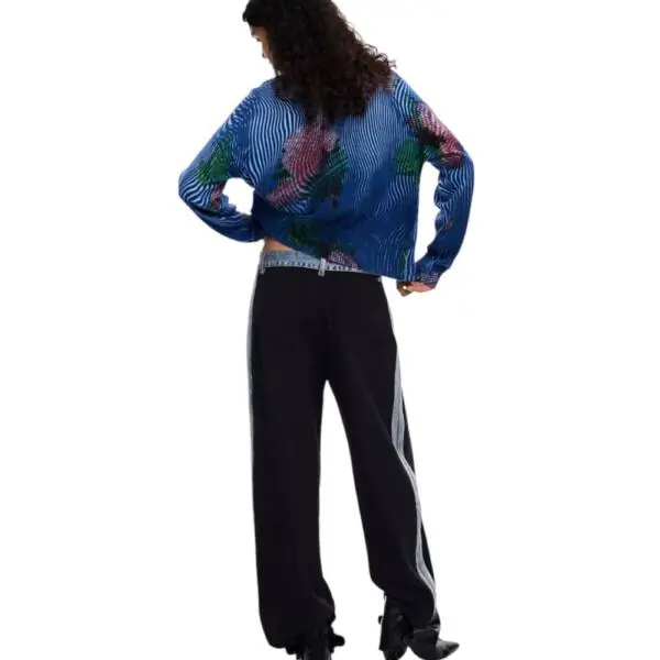 Desigual - Γυναικεία Ζακέτα Nora 26SWJF19-5001 Μπλε 26SWJF19-5001
