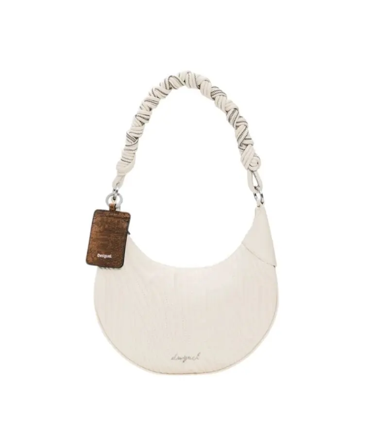 Desigual - Γυναικεία Τσάντα 'Ωμου Helium Calgary 26SAXPBD-1008 Λευκό