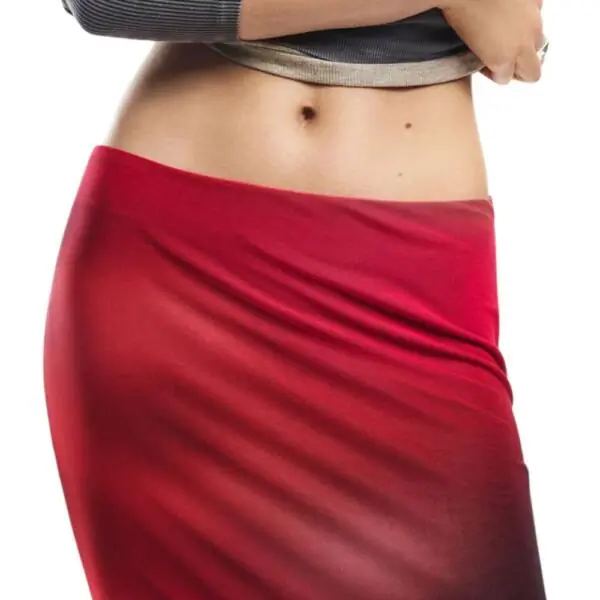 Desigual - Γυναικεία Φούστα Midi Asmee 26SWFK02-3098 Βιολετί 26SWFK02-3098