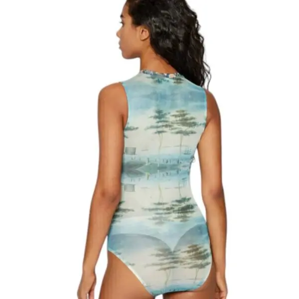Desigual - Γυναικείο Κορμάκι Verde 22SWTKB2-2000 Πράσινο 22SWTKB2-2000