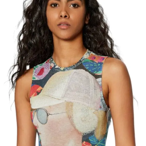 Desigual - Γυναικείο Κορμάκι Verde 22SWTKB2-2000 Πράσινο 22SWTKB2-2000