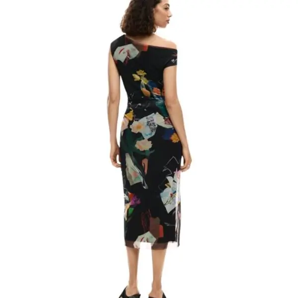 Desigual - Γυναικείο Φόρεμα Delaware 26SWVK29-2000 Μαύρο 26SWVK29-2000