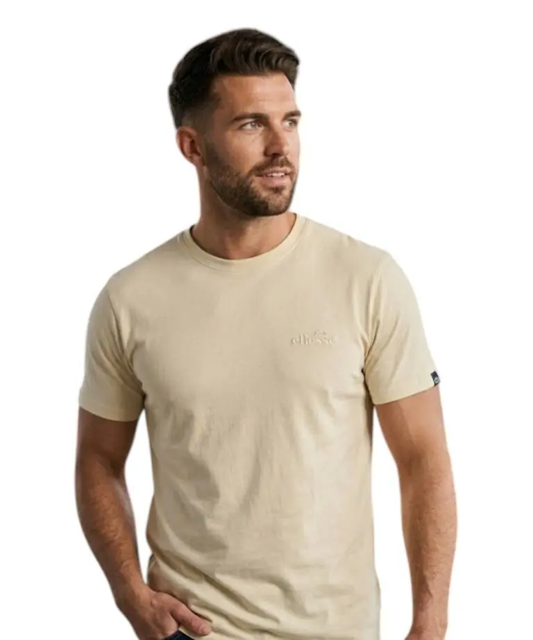 Ellesse - Ανδρικό Κοντομάνικο T-Shirt Leonardo EHM204S26-087 Μπεζ