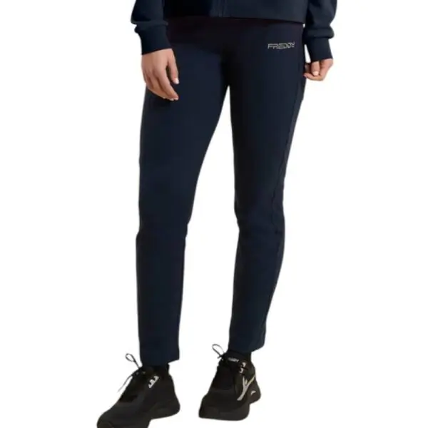 Freddy - Γυναικείο Σετ Φόρμας Zip And High Neck (Tracksuit) S26WTRK2-B109 Μπλε S26WTRK2-B109