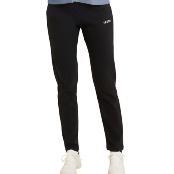 Freddy - Γυναικείο Σετ Φόρμας Zip And High Neck (Tracksuit) S26WTRK7-C57N Σιέλ/Μαύρο S26WTRK7-C57N