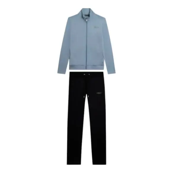 Freddy - Γυναικείο Σετ Φόρμας Zip And High Neck (Tracksuit) S26WTRK7-C57N Σιέλ/Μαύρο S26WTRK7-C57N