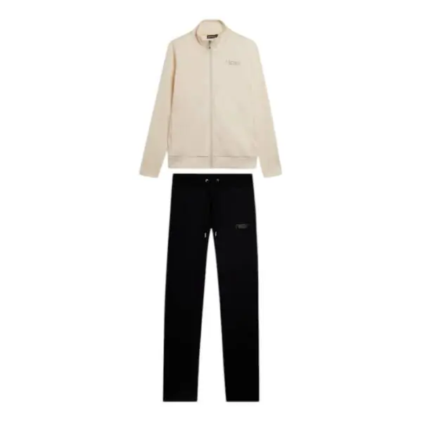 Freddy - Γυναικείο Σετ Φόρμας Zip And High Neck (Tracksuit) S26WTRK7-W33N Μπεζ/Μαύρο S26WTRK7-W33N