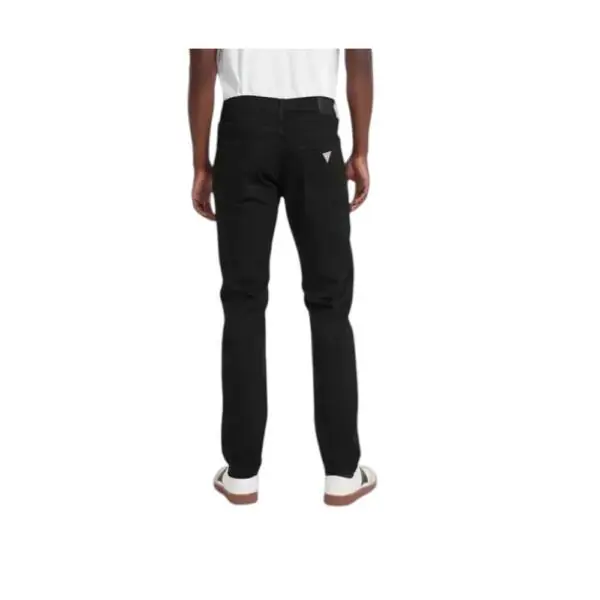 Guess - Ανδρικό Παντελόνι Τζιν Chris Slim Fit M5YA1CD6311-INBO Μαύρο M5YA1CD6311-INBO