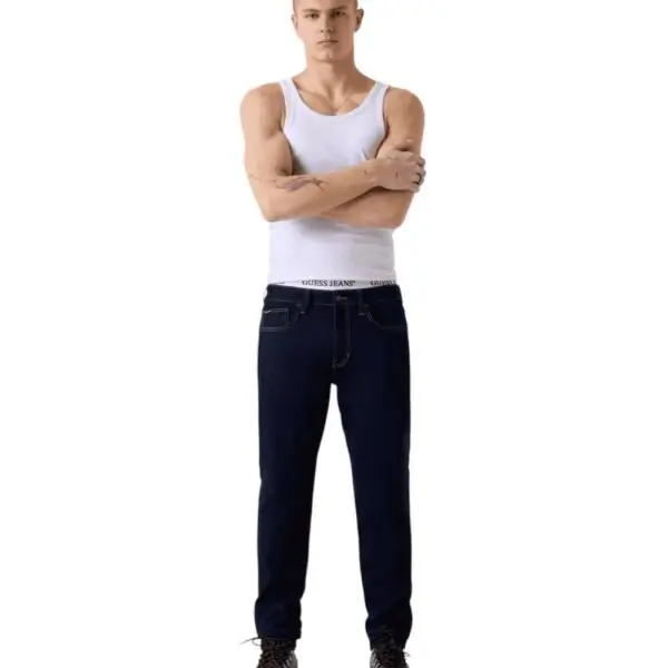 Guess - Ανδρικό Παντελόνι Τζιν Slim Fit M6RA1CD6327-GCCR Μπλε M6RA1CD6327-GCCR