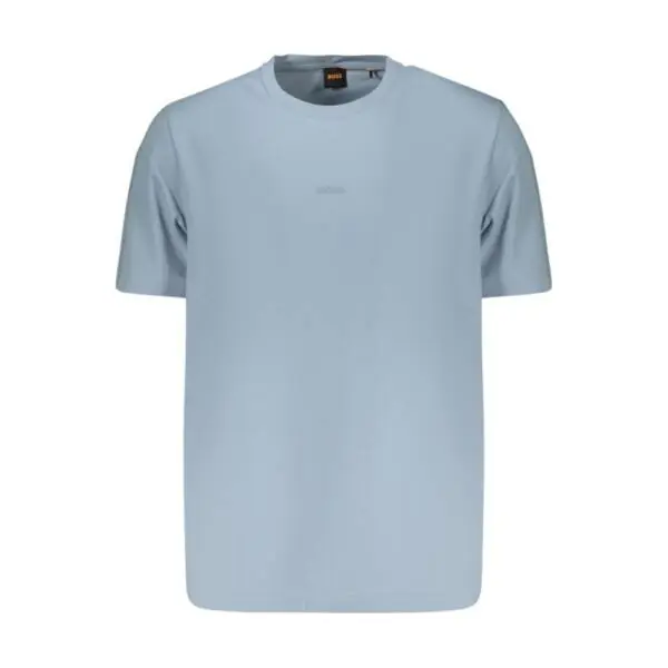 Hugo Boss - Ανδρικό T-shirt Tchup Relaxed Fit 50473278-458 Γαλάζιο 50473278-458
