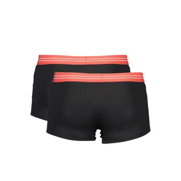 North Sails - Ανδρικά Εσώρουχα 2Pack NS01UTR03-BLACK Μαύρο NS01UTR03-BLACK