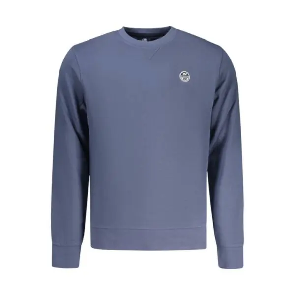 North Sails- Ανδρικό Φούτερ Hoodie Regular Fit 993035-000-0772 Μπλε Ουρανού 993035-000-0772