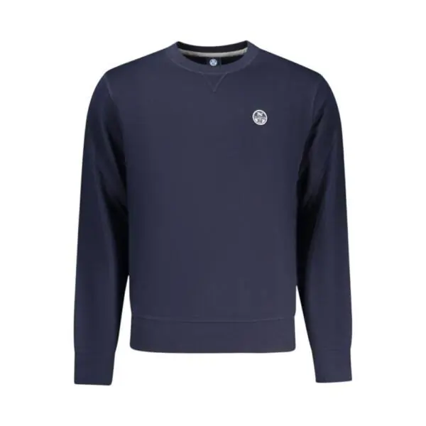 North Sails- Ανδρικό Φούτερ Hoodie Regular Fit 993035-000-0802 Μπλε Ναυτικό 993035-000-0802