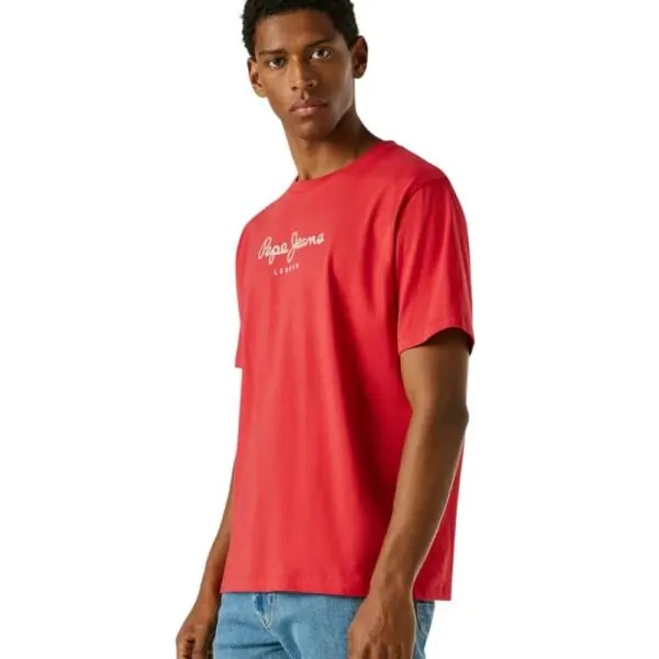 Pepe Jeans - Ανδρικό T-shirt Eggo N PM5010178-249 Κόκκινο PM5010178-249
