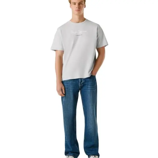 Pepe Jeans - Ανδρικό T-shirt Eggo N PM5010178-504 Γαλάζιο PM5010178-504