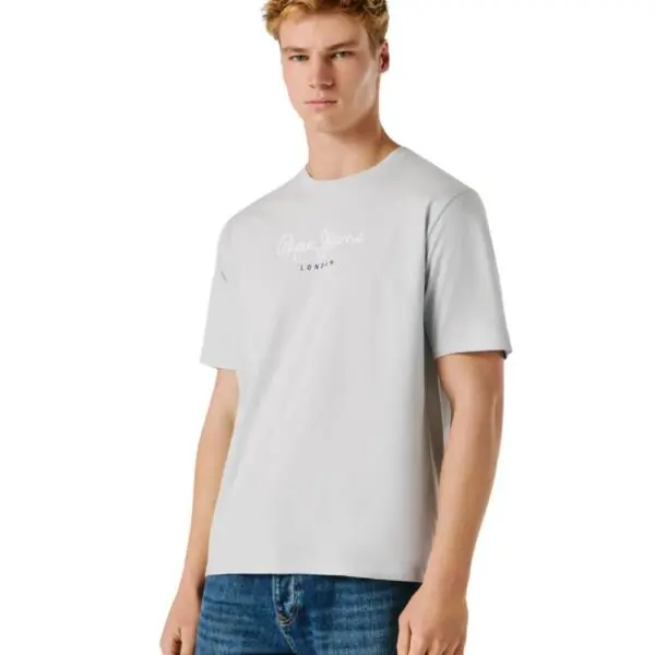 Pepe Jeans - Ανδρικό T-shirt Eggo N PM5010178-504 Γαλάζιο PM5010178-504