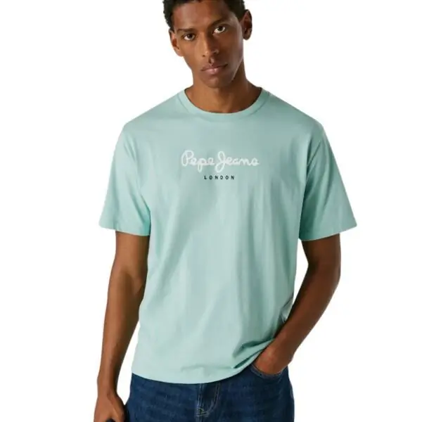 Pepe Jeans - Ανδρικό T-shirt Eggo N PM5010178-518 Τιρκουάζ PM5010178-518
