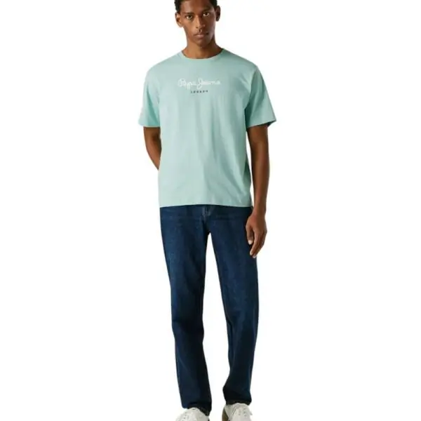 Pepe Jeans - Ανδρικό T-shirt Eggo N PM5010178-518 Τιρκουάζ PM5010178-518