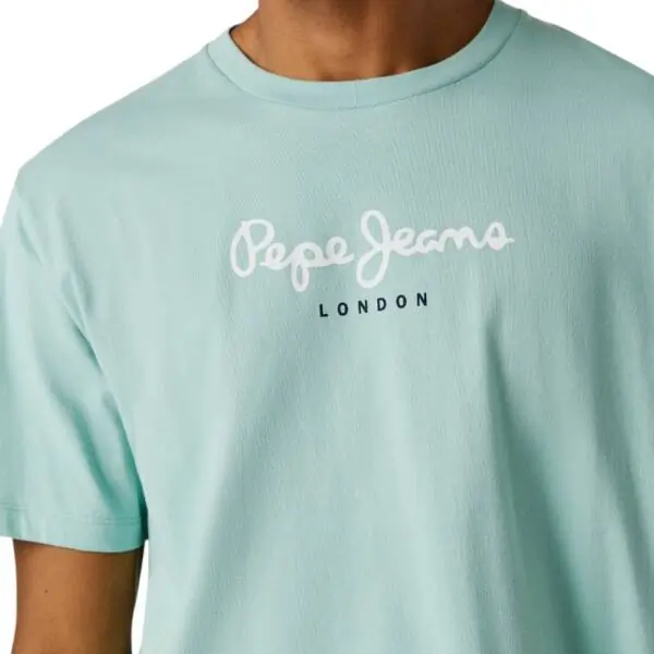 Pepe Jeans - Ανδρικό T-shirt Eggo N PM5010178-518 Τιρκουάζ PM5010178-518