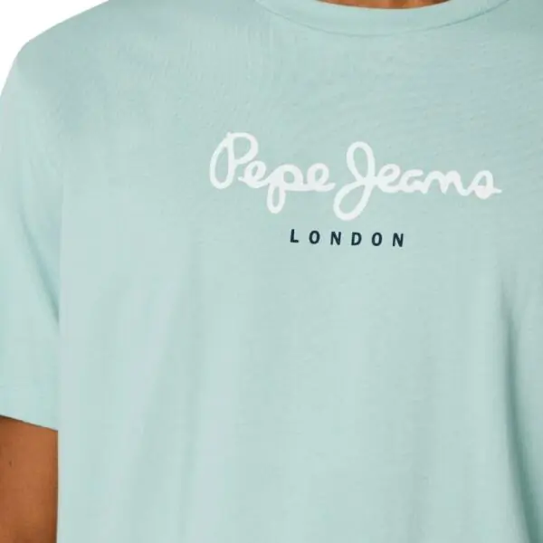 Pepe Jeans - Ανδρικό T-shirt Eggo N PM5010178-518 Τιρκουάζ PM5010178-518