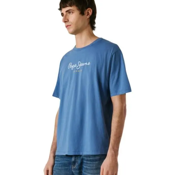 Pepe Jeans - Ανδρικό T-shirt Eggo N PM5010178-576 Μπλε PM5010178-576